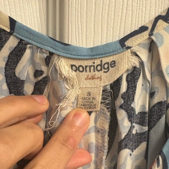 “Porridge” Anthropologie Patchwork Midi Dress Size Small - Picture 3 of 5
